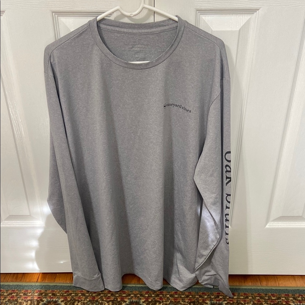 Vineyard Vines Gray Long Sleeve Tee